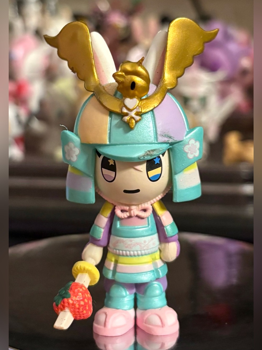 Tokidoki Nijiko Kawaii Princess Warriors Series Collectible Art Figure